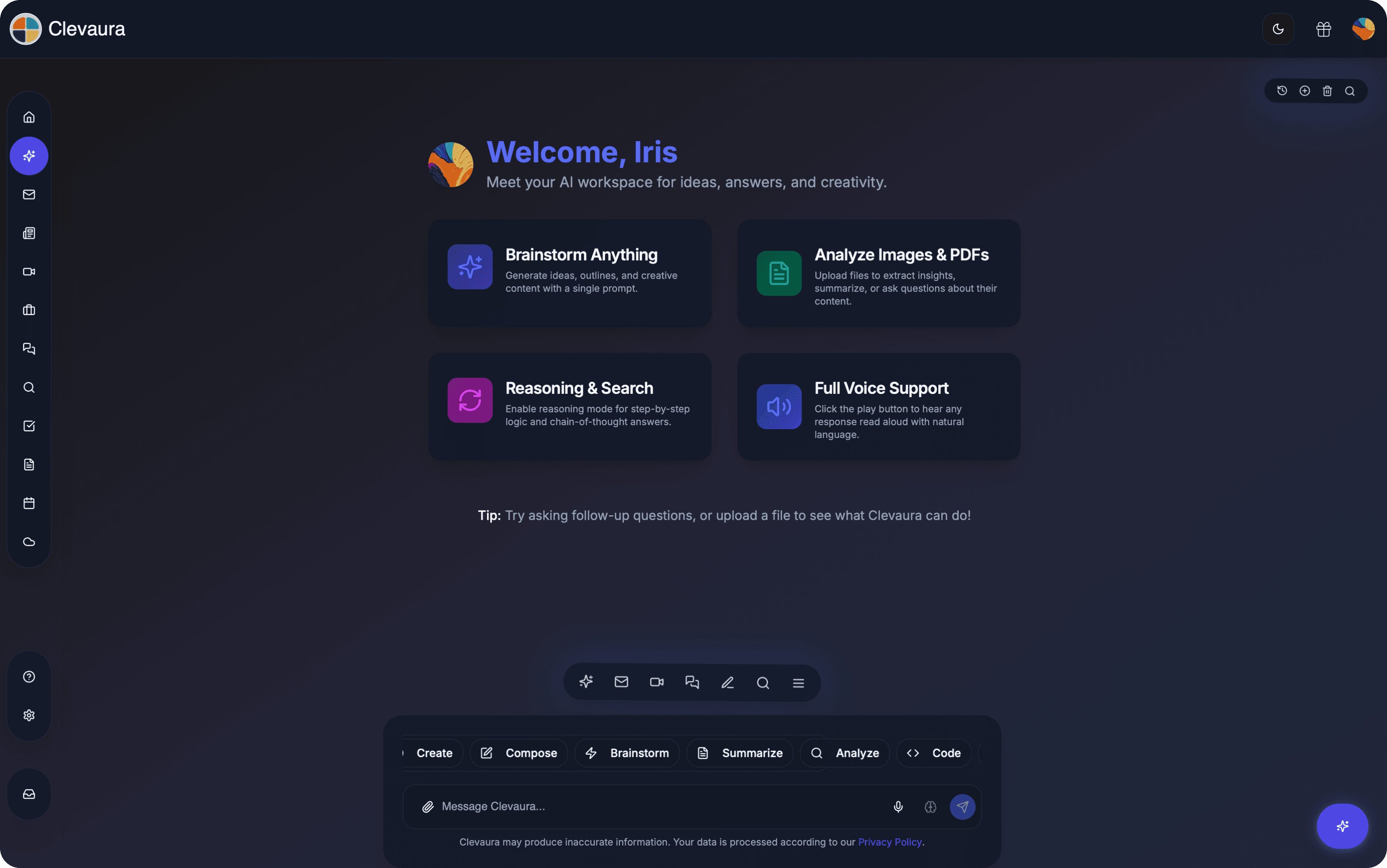 App screenshot